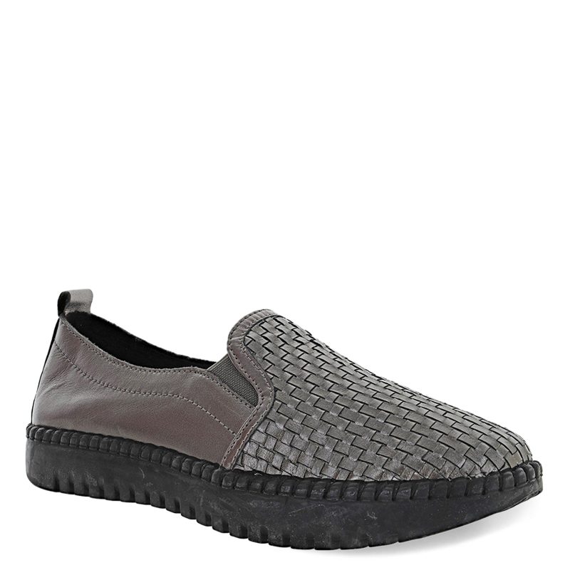 TW114 GUNMET Womens Bernie Mev Tw114 Slip On Gunmetal