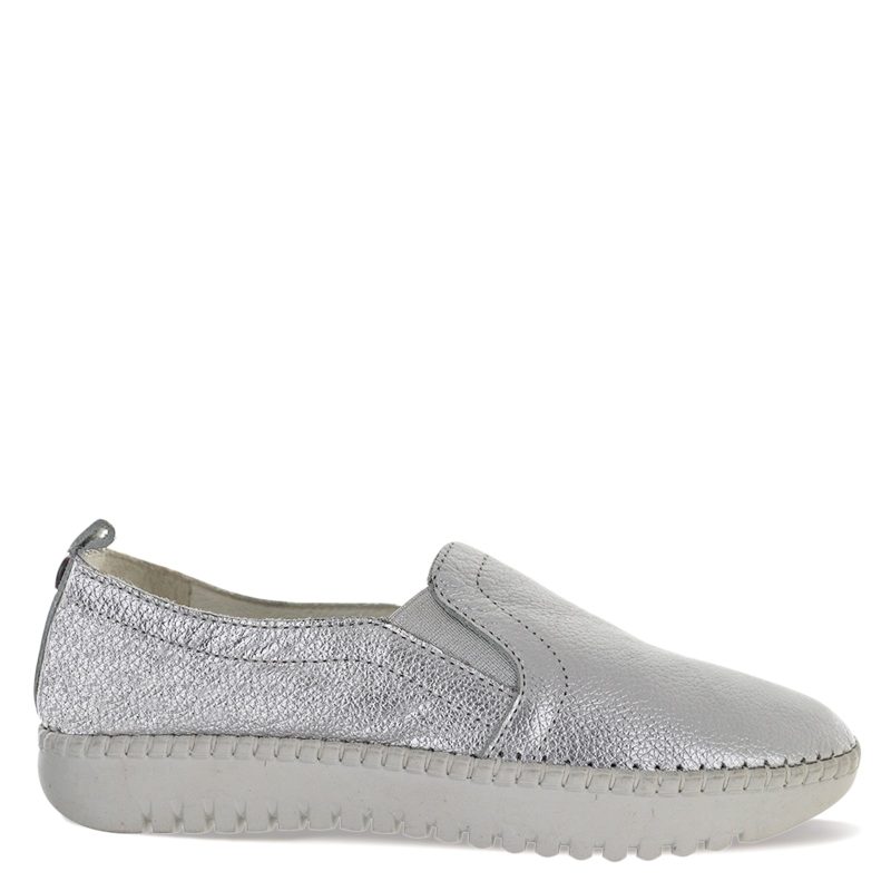 TW82 SIL Womens Bernie Mev Tw82 Slip On Silver 1