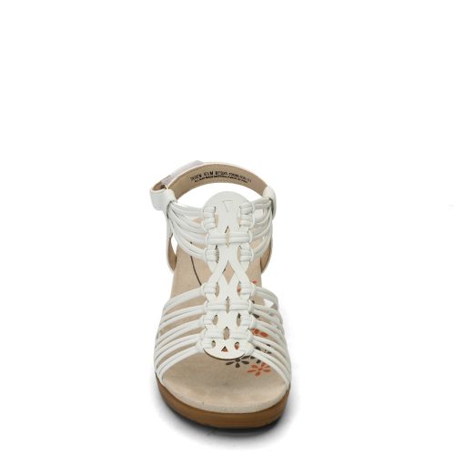 Taren White Womens Bare Traps Taren Sandal White 2