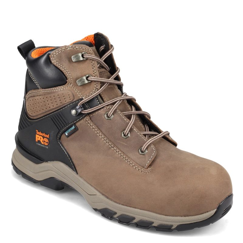 Tb0 A28 Ae214 Mens Timberland Pro Hypercharge Trd Comp Toe Boot Turkish Coffee