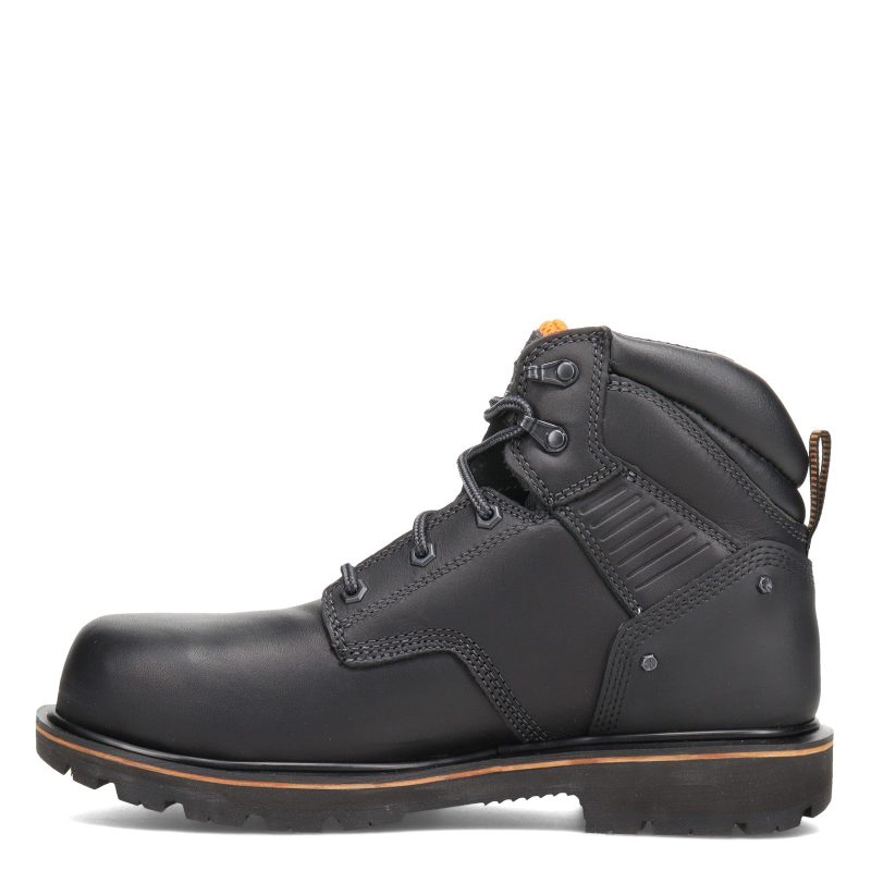 Tb0 A29 J3001 Mens Timberland Pro Ballast 6in Comp Toe Work Boot Black 3