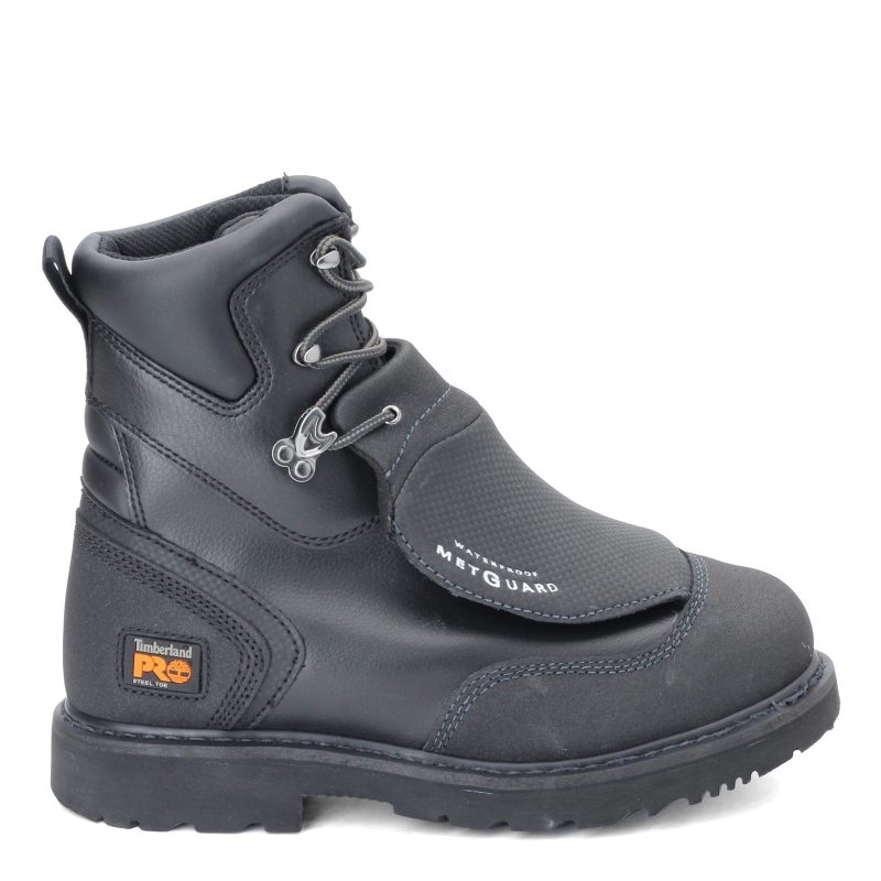 Tb053530001 Mens Timberland External Met Guard 8 Work Boot Black 1