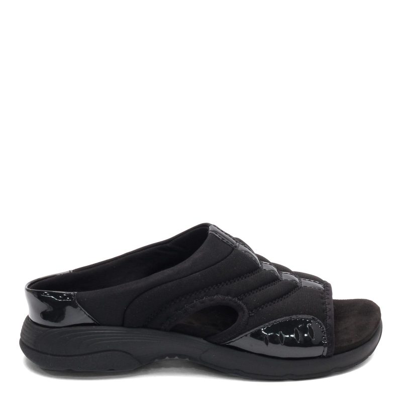 Traciee2 Blk03 Womens Easy Spirit Traciee2 Sandal Black Patent 1 dadbf80d edc8 4771 a0fc fe404bd90fdd