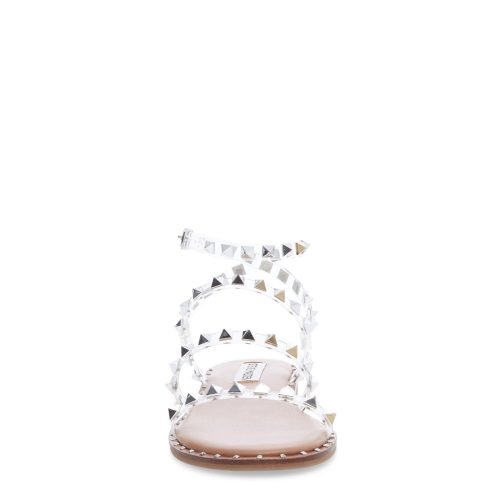 Travel Clear Womens Steve Madden Travel Sandal Clear 2