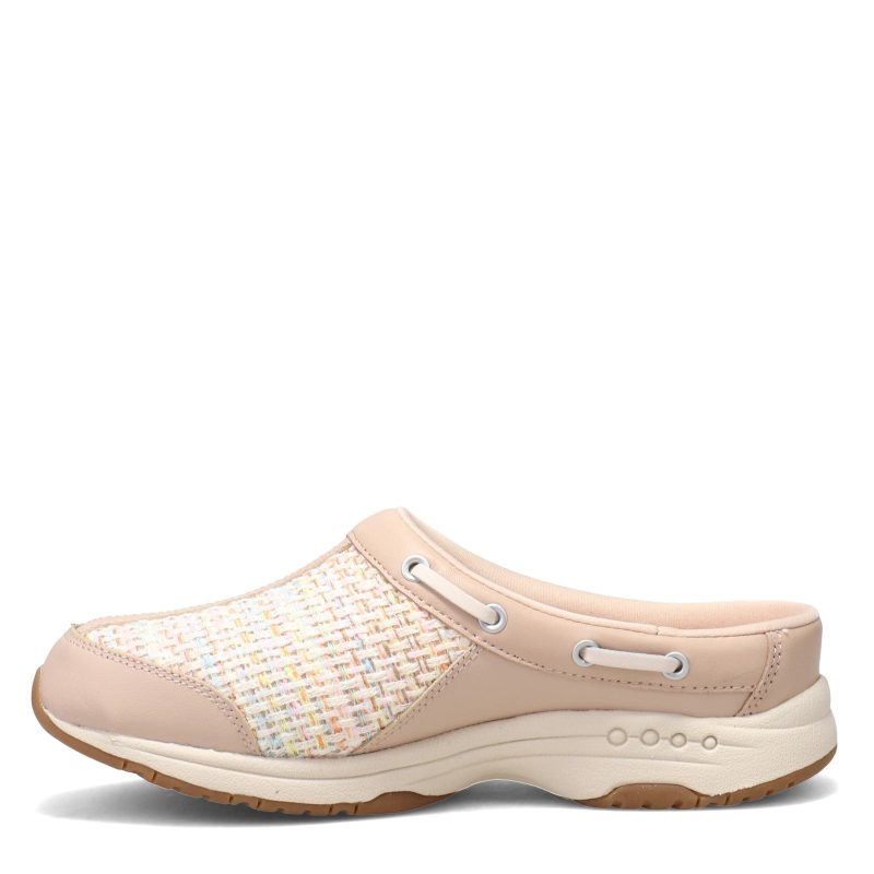 Travport96 110 Womens Easy Spirit Travelport Clog Beige Multi 3