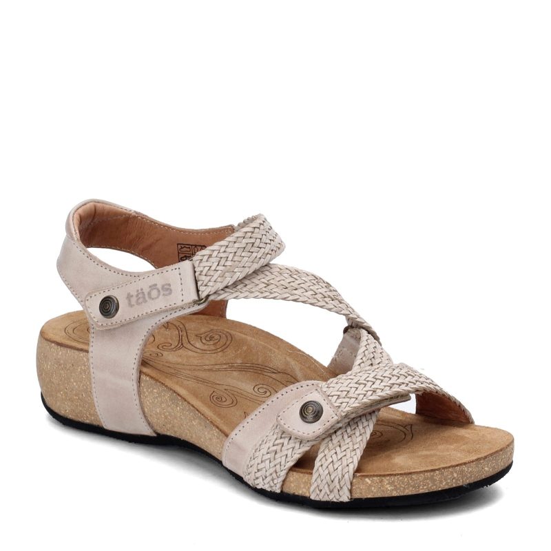 Tru 16406 Stone Womens Taos Trulie Sandal Stone