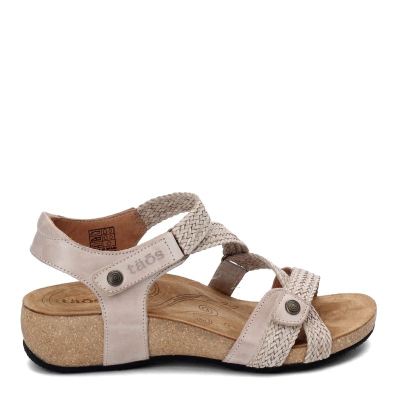 Tru 16406 Stone Womens Taos Trulie Sandal Stone 1