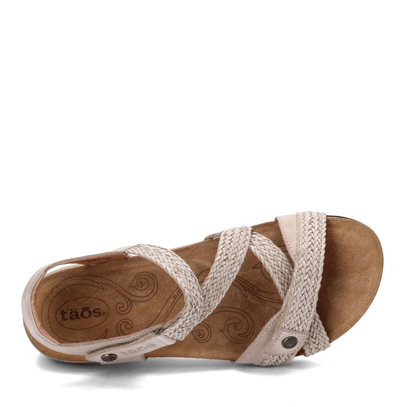 Tru 16406 Stone Womens Taos Trulie Sandal Stone 5