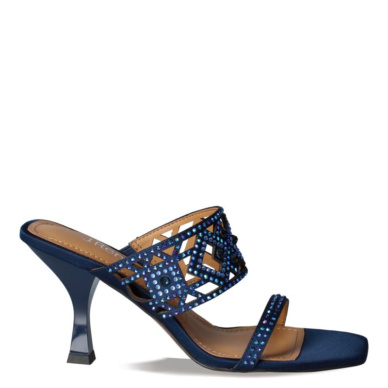 VARDAN SANVY Womens J Renee Vardana Sandal Navy 1