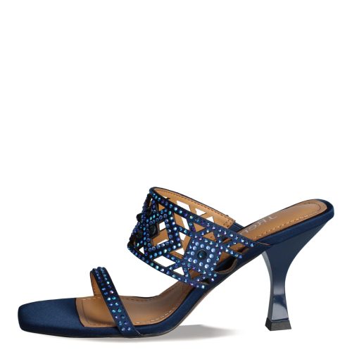 VARDAN SANVY Womens J Renee Vardana Sandal Navy 3