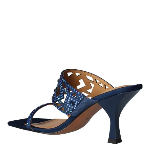 VARDAN SANVY Womens J Renee Vardana Sandal Navy 4