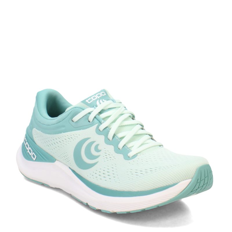 W056 MNTGRE Womens Topo Ultrafly 4 Running Shoe Mint Green 373b1f47 6343 4e27 8286 3962a84881c3