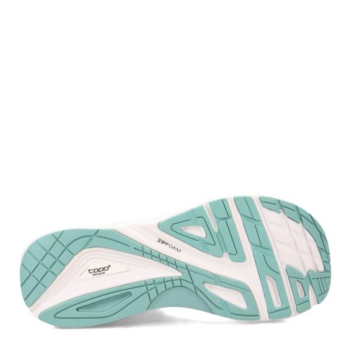 W056 MNTGRE Womens Topo Ultrafly 4 Running Shoe Mint Green 6