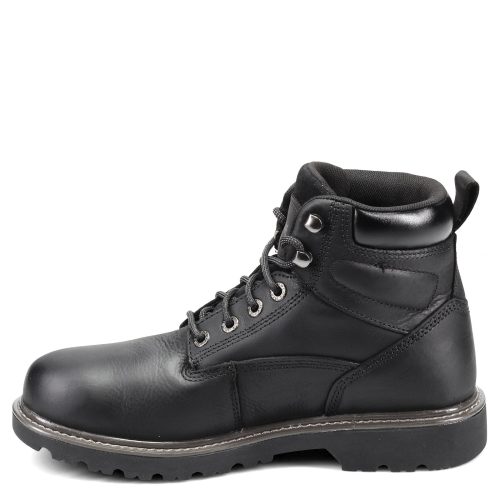 W10691 Mens Wolverine Boots Floorhand 6 Inch Waterproof Work Boot Black 3