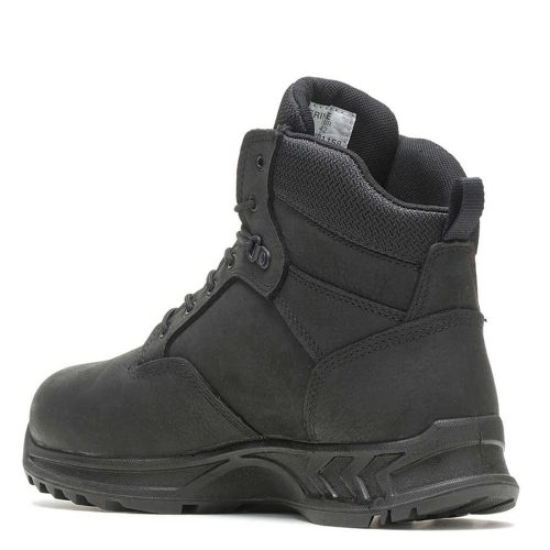 W201158 Mens Wolverine Boots Shift Plus Work Lx 6 Alloy Toe Boot Black 2