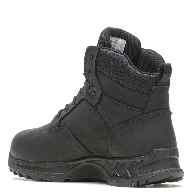 W201158 Mens Wolverine Boots Shift Plus Work Lx 6 Alloy Toe Boot Black 2