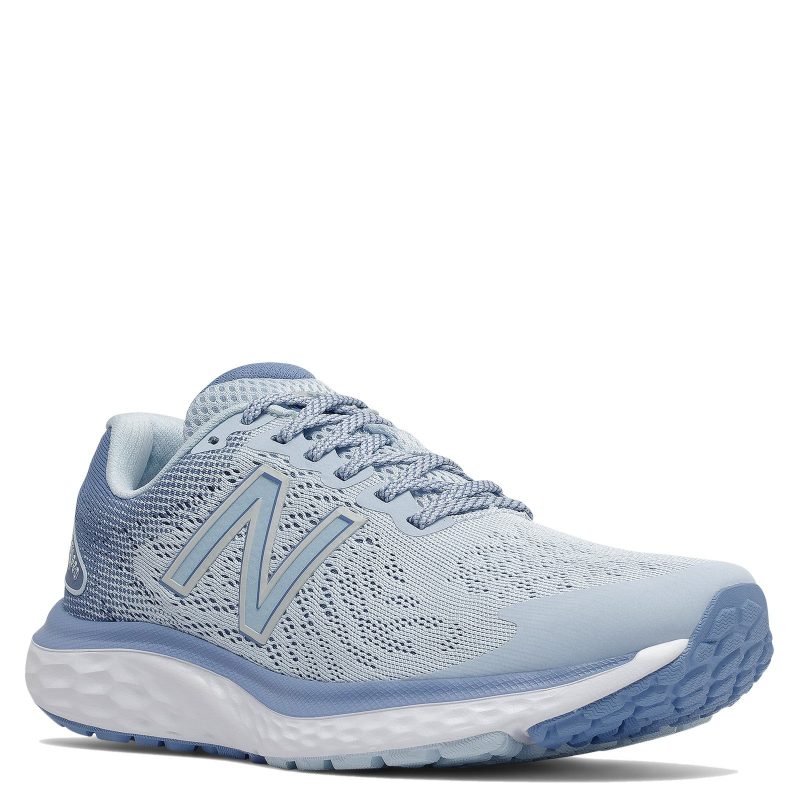 W680LB7 Womens New Balance 680v7 Running Shoe Blue Gray