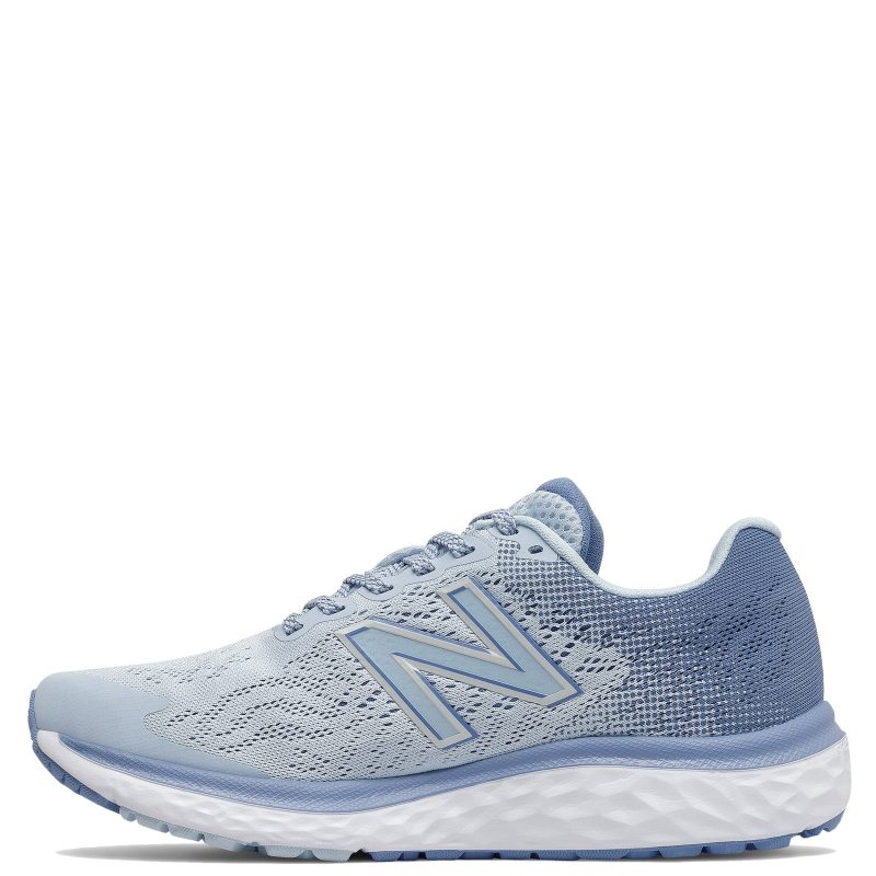 W680LB7 Womens New Balance 680v7 Running Shoe Blue Gray 3