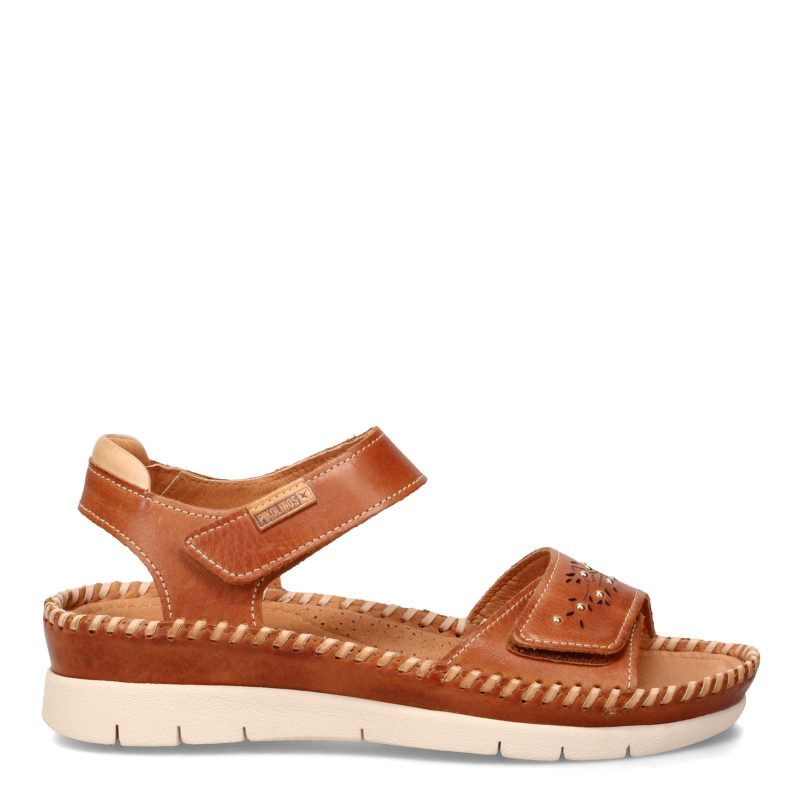 W7N 0935C1 BRAN Womens Pikolinos Althea W7 N 0935 Sandal Brandy 1