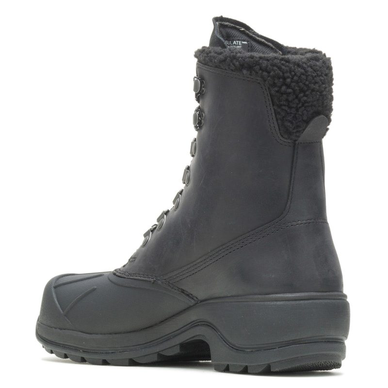 W880216 Womens Wolverine Frost Insulated Tall Boot Black 3