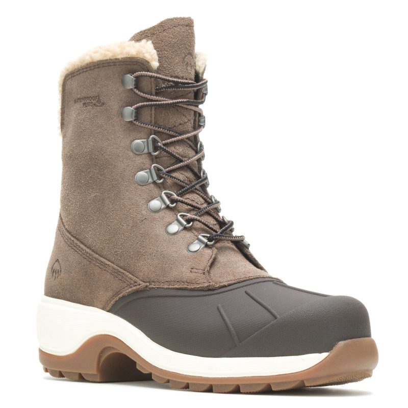 W880217 Womens Wolverine Frost Insulated Tall Boot Taupe