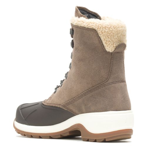 W880217 Womens Wolverine Frost Insulated Tall Boot Taupe 4