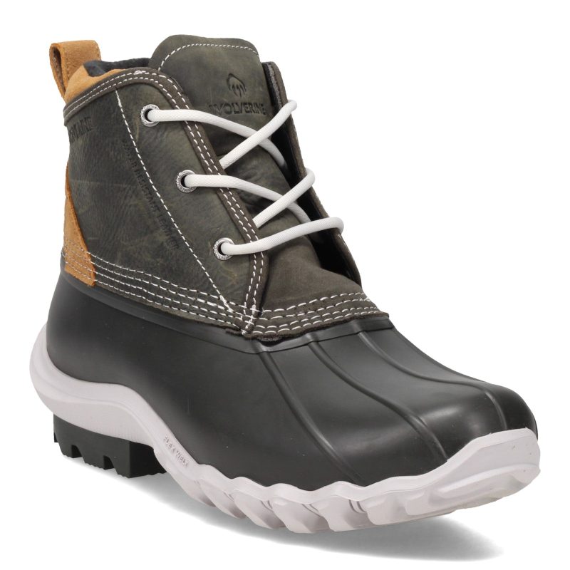 W880220 Mens Wolverine Boots Torrent Waterproof Duck Boot Granite d48430de 8e12 445b 9687 e265e8725ebd