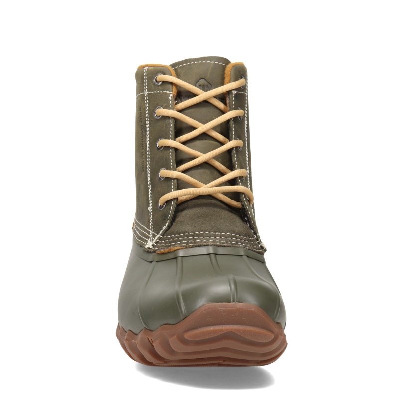 W880221 Mens Wolverine Boots Torrent Waterproof Duck Boot Olive 2