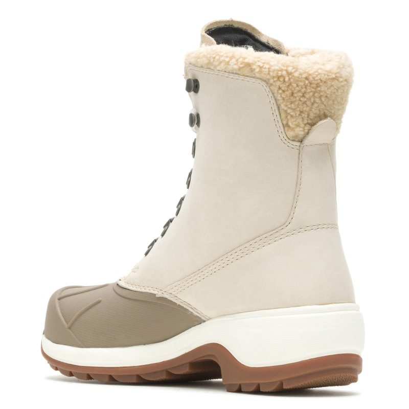 W880233 Womens Wolverine Frost Insulated Tall Boot Beige 3