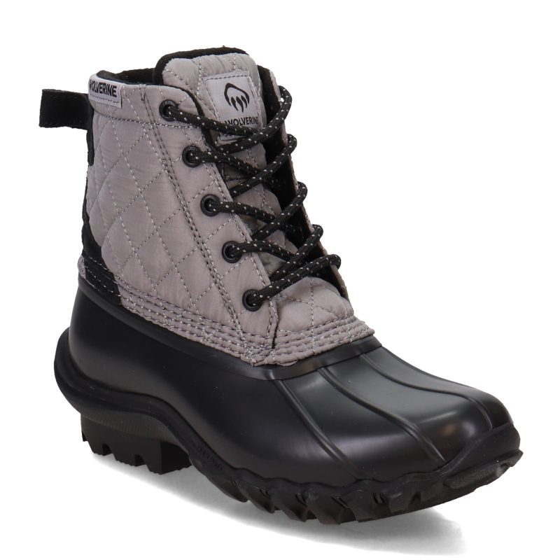 W880381 Womens Wolverine Torrent Quilted Duck Boot Gray d8d158c1 f638 4617 947b 81f05274da96