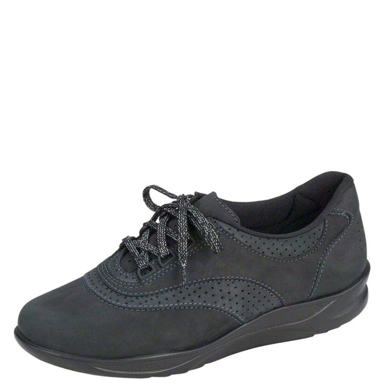 WALK EASY NERO Womens Sas Walk Easy Walking Shoe Nero 3