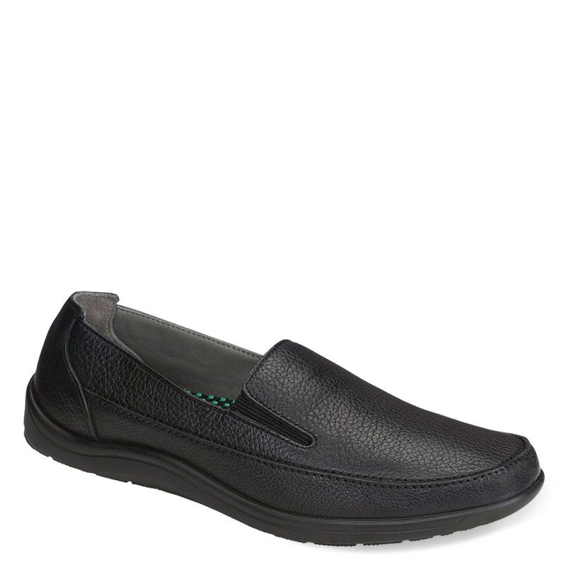 WEEKENDER BLACK Mens Sas Weekender Slip On Loafer Black