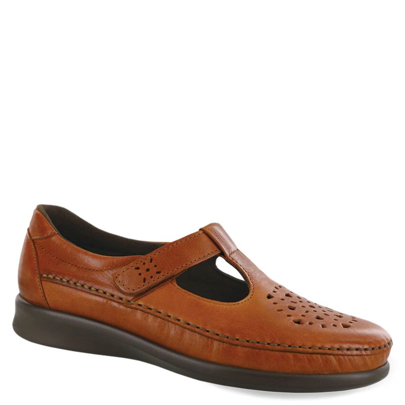 WILLOW CHE Womens Sas Willow Slip On Chestnut