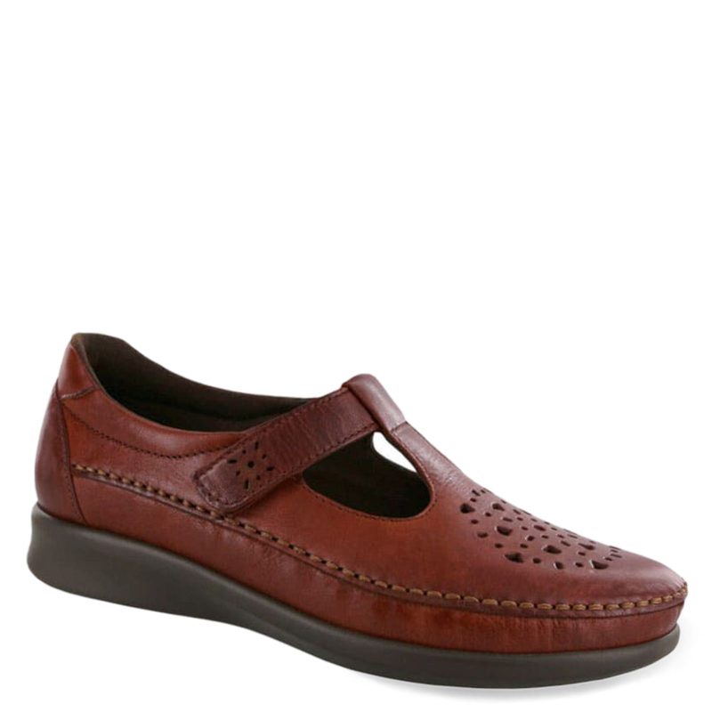 WILLOW WAL Womens Sas Willow Slip On Walnut