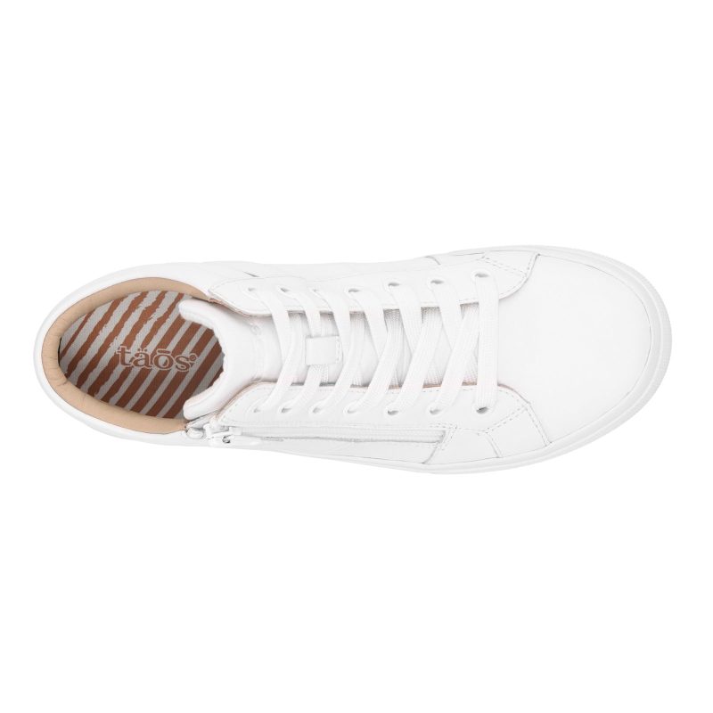 WNR 14003 WHT Womens Taos Winner High Top White 5