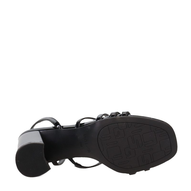 YESTIE BLACK Womens Unisa Yestie 2 Sandal Black 6