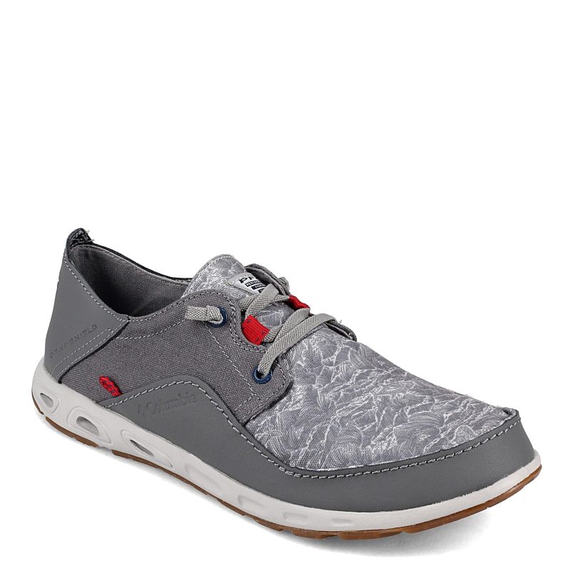 https 3a 2f 2fimages.peltzshoes.com 2f1661512 036 Mens Columbia Bahama Vent Relaxed Pfg Shoe Wide Width Gray Multi