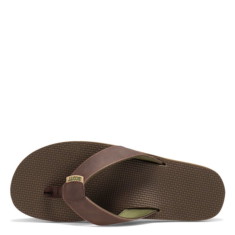 https 3a 2f 2fimages.peltzshoes.com 2f4301 Brown Mens Scott Hawaii Maluna Flip Flop Brown 5