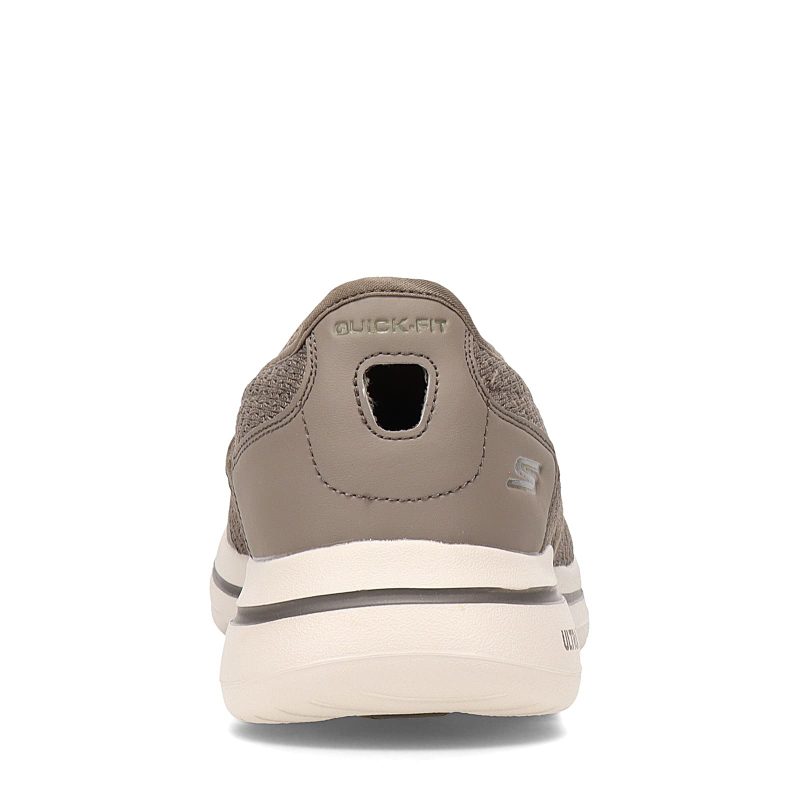 https 3a 2f 2fimages.peltzshoes.com 2f55510 Khk Mens Skechers Performance Go Walk 5 Apprize Slip On Khaki 4