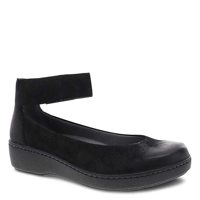 https 3a 2f 2fimages.peltzshoes.com 2f9133 100200 Womens Dansko Emmie Slip On Black Suede