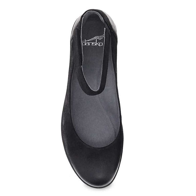 https 3a 2f 2fimages.peltzshoes.com 2f9133 100200 Womens Dansko Emmie Slip On Black Suede 5