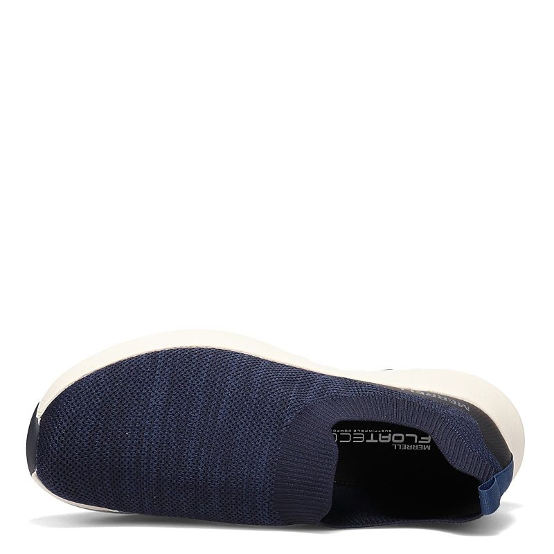 https 3a 2f 2fimages.peltzshoes.com 2fJ003221 Mens Merrell Cloud Moc Knit Slip On Navy 5