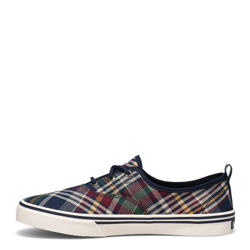 https 3a 2f 2fimages.peltzshoes.com 2fSts85670 Womens Sperry Crest Cvo Sneaker Navy Plaid 3